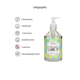 If You Love It. Lube It - Masturbation Lubricant - 500 ml