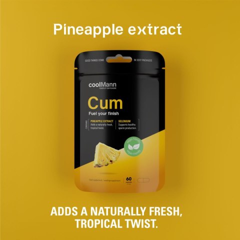 CoolMann CUM - 60 capsules