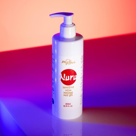 MyLove Nuru Nuru sensitive intim masage-med gel 300 ml.