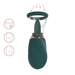 Boost - Rechargeable Vulva and Breast Pump - Forest Green