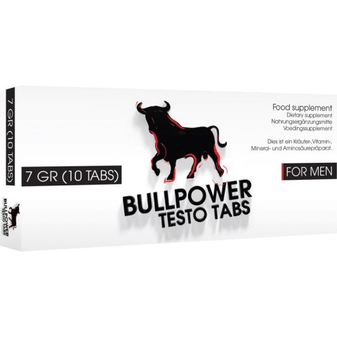 Bull Power Testo Tabs - Stimulating Tablets