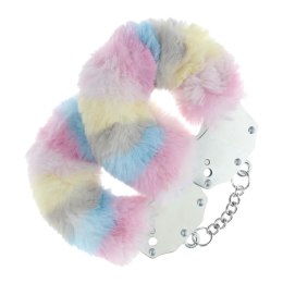 Heavy-duty Fluffy Handcuffs - Multicolor 2