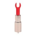 Sparkle - Lipstick Vibrator with 4 Attachments - Iridescent