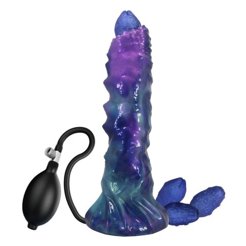 Power Monsters DuskWalker Sentinel - 23 cm Rippled Monster Silicone Dildo