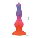 Power Monsters Hercules - 21.5 cm Rippled Monster Silicone Dildo