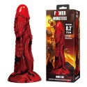Power Monsters Minotaur - 21 cm Rippled Monster Silicone Dildo