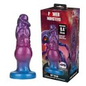 Power Monsters Rift Titan - 24 cm Rippled Monster Silicone Dildo