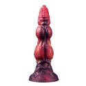 Power Monsters Savage Beastlord - 24 cm Rippled Monster Silicone Dildo