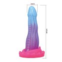 Power Monsters Void Python - 20.5 cm Rippled Monster Silicone Dildo