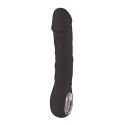 Black vibrator - 10 different modes of vibration and heating function
