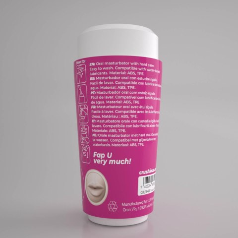 CRUSHIOUS FAPPUCINO SWEET KISS PORTABLE ORAL MASTURBATOR