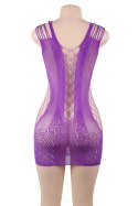 DRESS H3161 PURPLE XL