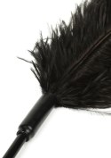 Double Feather Tickler Black