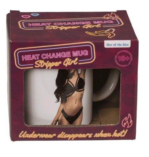 Kubek striptis dziewczyna efekt termiczny 350ml kamikonka