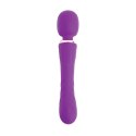 Purple clitoral and G-spot vibrator