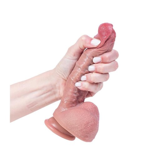 Flexible silicone dildo Hyper Realistic Dildo 21 cm