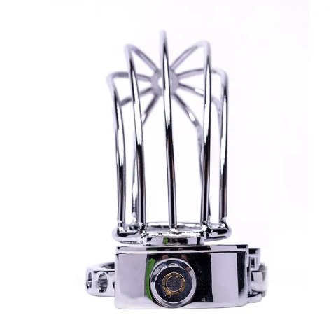 Stainless Steel Penis Cage 2 with Advanced Locking Mechanism
