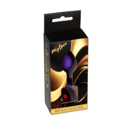 MyLove Toys - Jewellery Purple Silicone PLUG Small