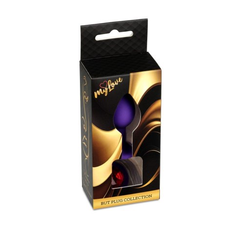 MyLove Toys - Jewellery Purple Silicone PLUG Small