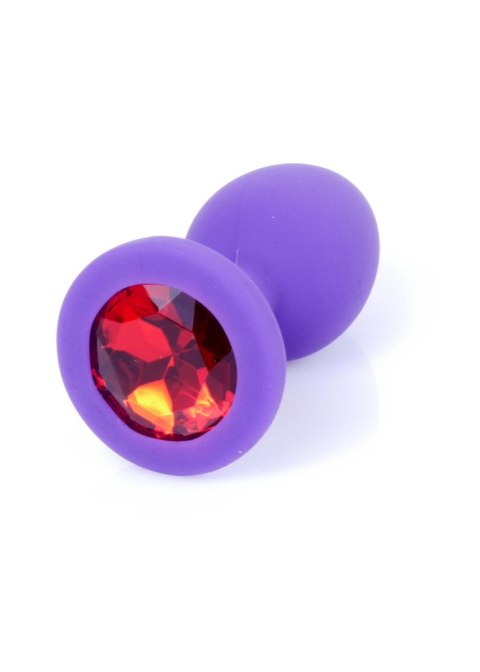 MyLove Toys - Jewellery Purple Silicone PLUG Small