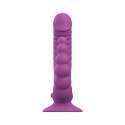Teazers - Double Vibrator with Suction Cup and Remote - Purple
