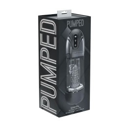 SonicPull - Suction and Vibration Masturbator Pump - Multimedia Enhanced - Gun Metal