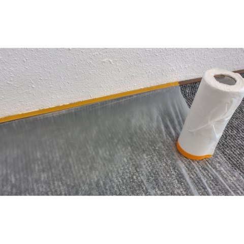 Folia malarska z taśmą 110 cm x 33 m ANTYCHLAP