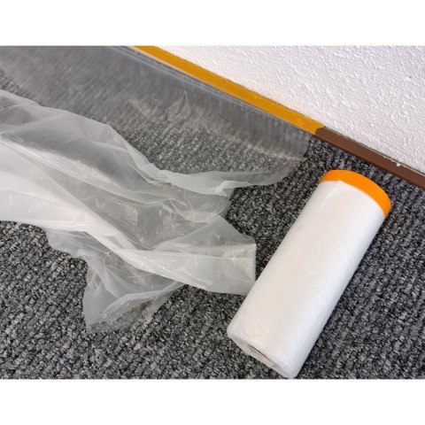 Folia malarska z taśmą 110 cm x 33 m ANTYCHLAP