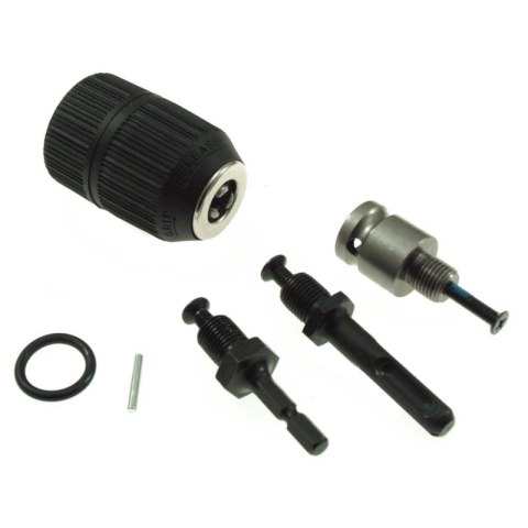 Głowica do wiertarki 2-13mm mocowanie HEX SDS-plus kwadrat 1/2