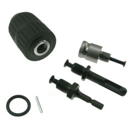 Głowica do wiertarki 2-13mm mocowanie HEX SDS-plus kwadrat 1/2