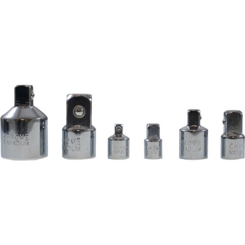 Zestaw adaptery redukcje klucz nasadki klucza nasadowego 1/2 3/8 3/4 6szt