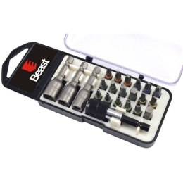 KOŃCÓWKI WKRĘTAKOWE DO WIERTARKI 22el, BITY I NASADKI stal S2