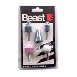 Kamień szlifierski ścierny 5 szt uniwersalne zestaw na wiertarkę wkrętarkę