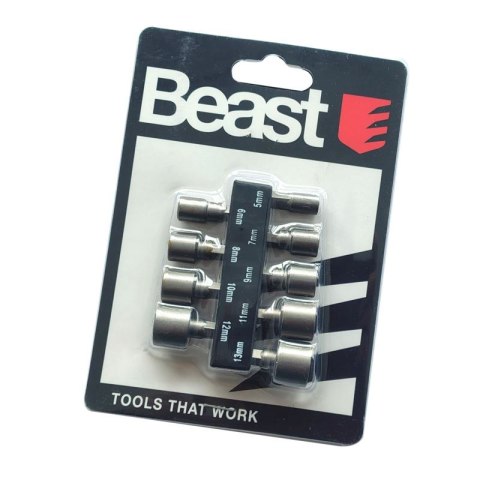 Końcówki nasadkowe 5-13mm 9X