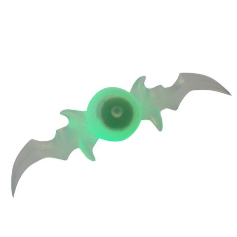 LAMPKA LED NAKŁADKA NA SZPRYCHY DO ROWERU - nietoperz