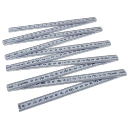 Metrówka miara składana 2 m dla elektryków plastikowa