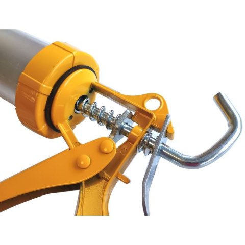 Wyciskacz do mas sylikonu aluminiowy tubowy 375mm 600ml