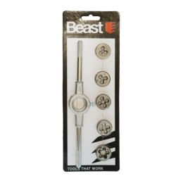 Zestaw narzynek metrycznych kalibrownik 6 szt M5-M12