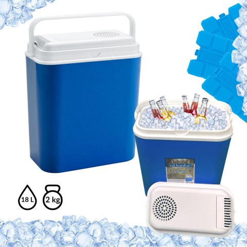 Lodówka turystyczna samochodowa KAMAI ATLANTIC 18L - 12V