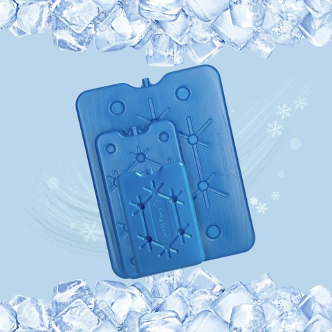 Wkład mrożący 200 ml Kamai Coolbox do lodówek turystycznych, ultra cienki, kolor niebieski