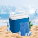 Wkład mrożący 200 ml Kamai Coolbox do lodówek turystycznych, ultra cienki, kolor niebieski