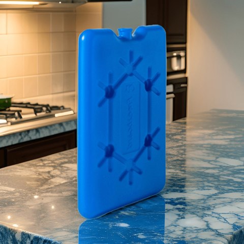 Wkład mrożący 200 ml Kamai Coolbox do lodówek turystycznych, ultra cienki, kolor niebieski