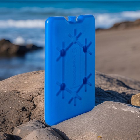 Wkład mrożący 200 ml Kamai Coolbox do lodówek turystycznych, ultra cienki, kolor niebieski