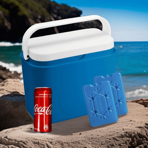 Wkład mrożący 200 ml Kamai Coolbox do lodówek turystycznych, ultra cienki, kolor niebieski