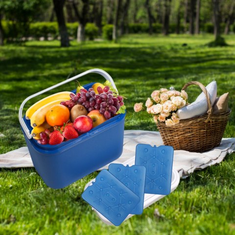 Wkład mrożący 800 ml Kamai Coolbox do lodówek turystycznych, ultra cienki, kolor niebieski