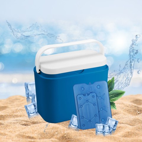 Wkład mrożący 800 ml Kamai Coolbox do lodówek turystycznych, ultra cienki, kolor niebieski