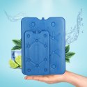 Wkład mrożący 800 ml Kamai Coolbox do lodówek turystycznych, ultra cienki, kolor niebieski