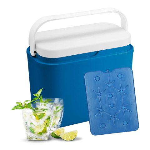 Wkład mrożący 800 ml Kamai Coolbox do lodówek turystycznych, ultra cienki, kolor niebieski
