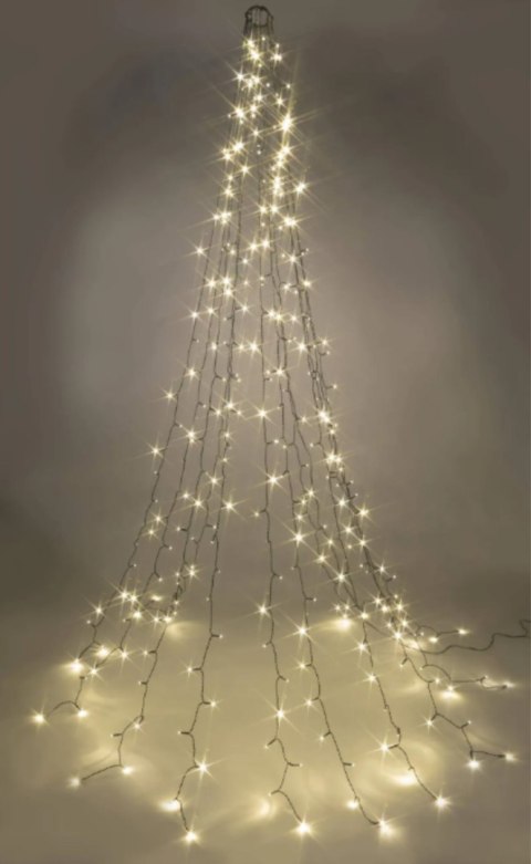 Kurtyna świetlna 300 lampek LED na choinkę