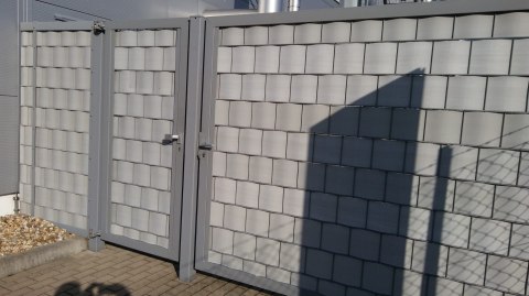 Taśma ogrodzeniowa ROLKA 26mb BASIC 19cm PROTECTO™ SZARA